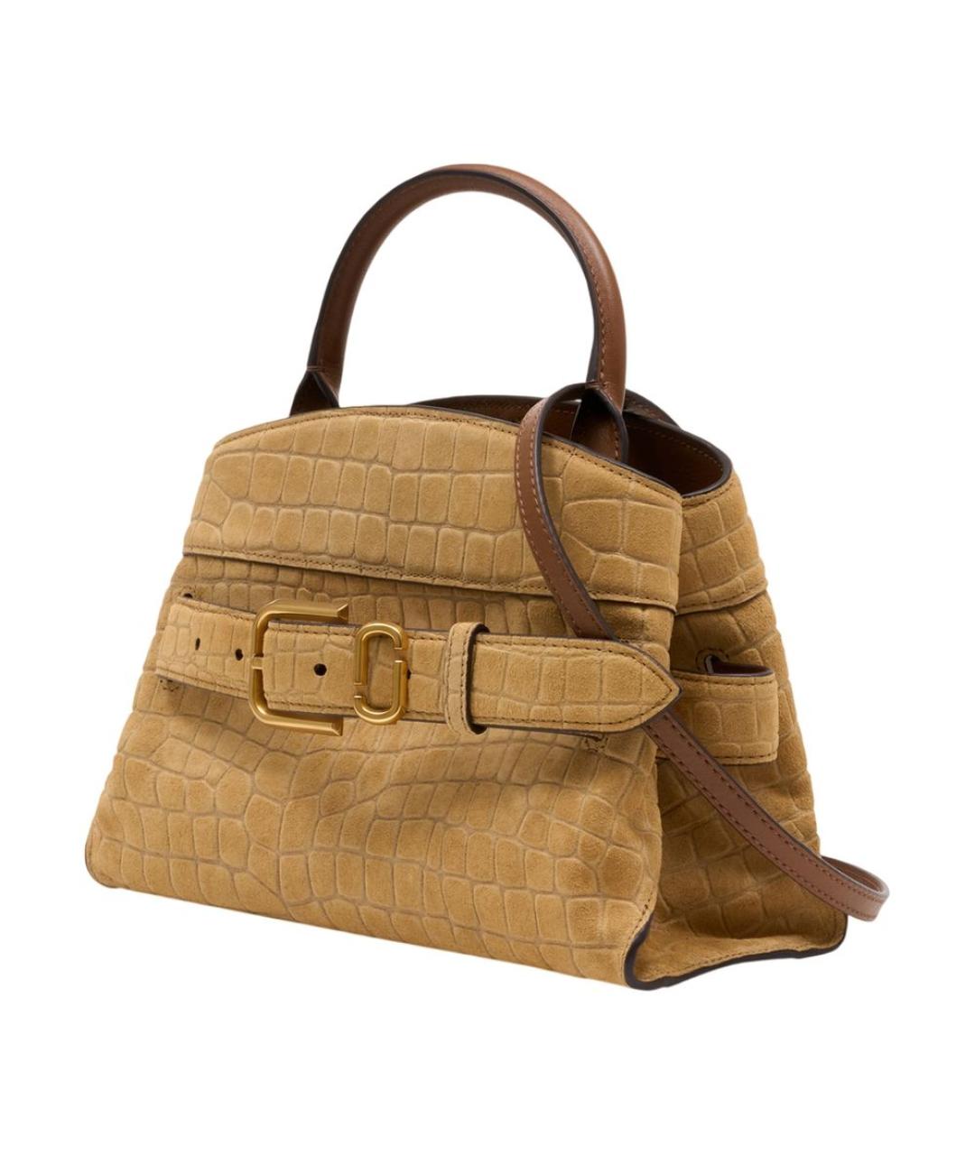 MARC JACOBS Бежевая кожаная сумка через плечо, фото 2