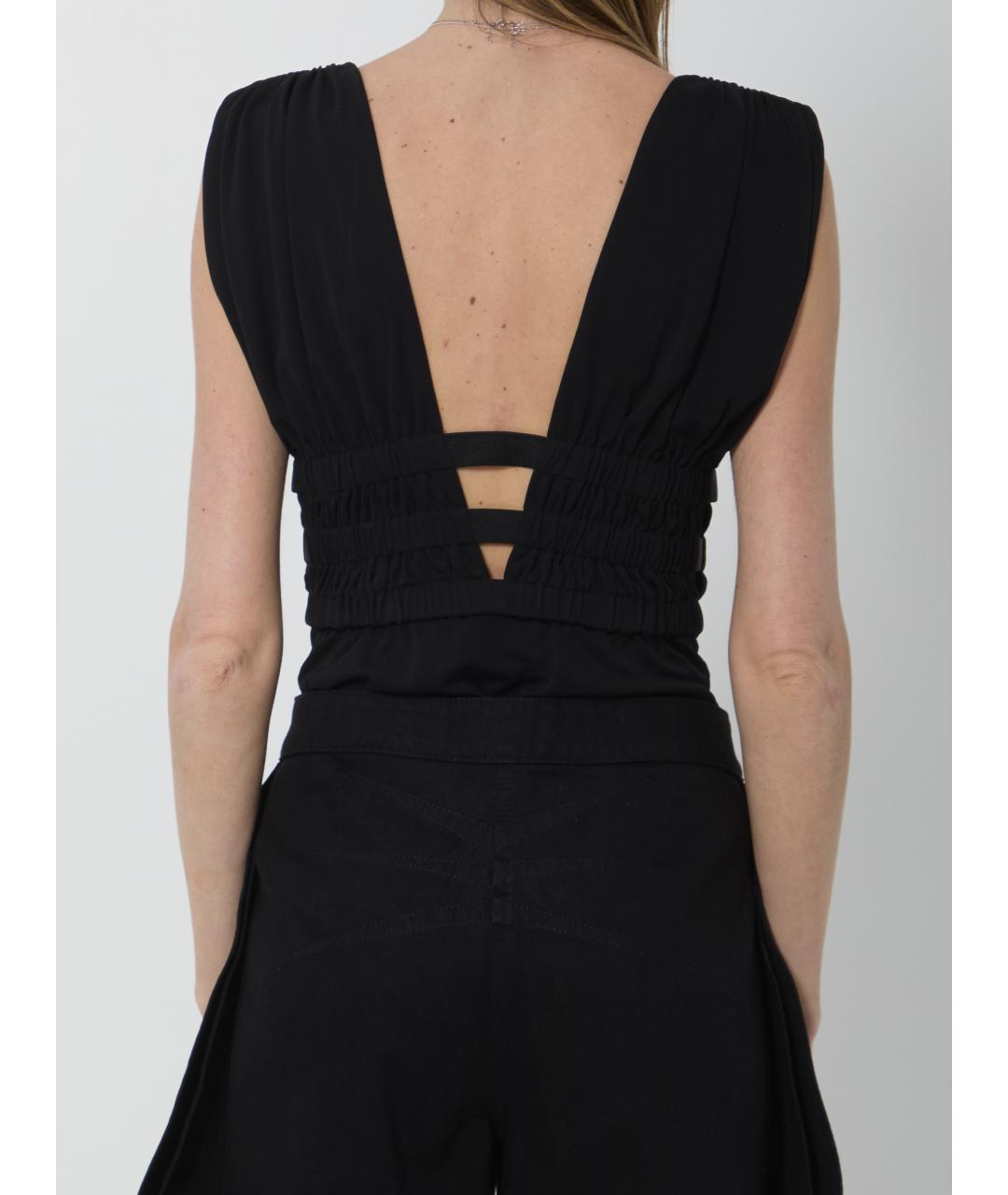 ALAIA Черное вискозное боди, фото 4