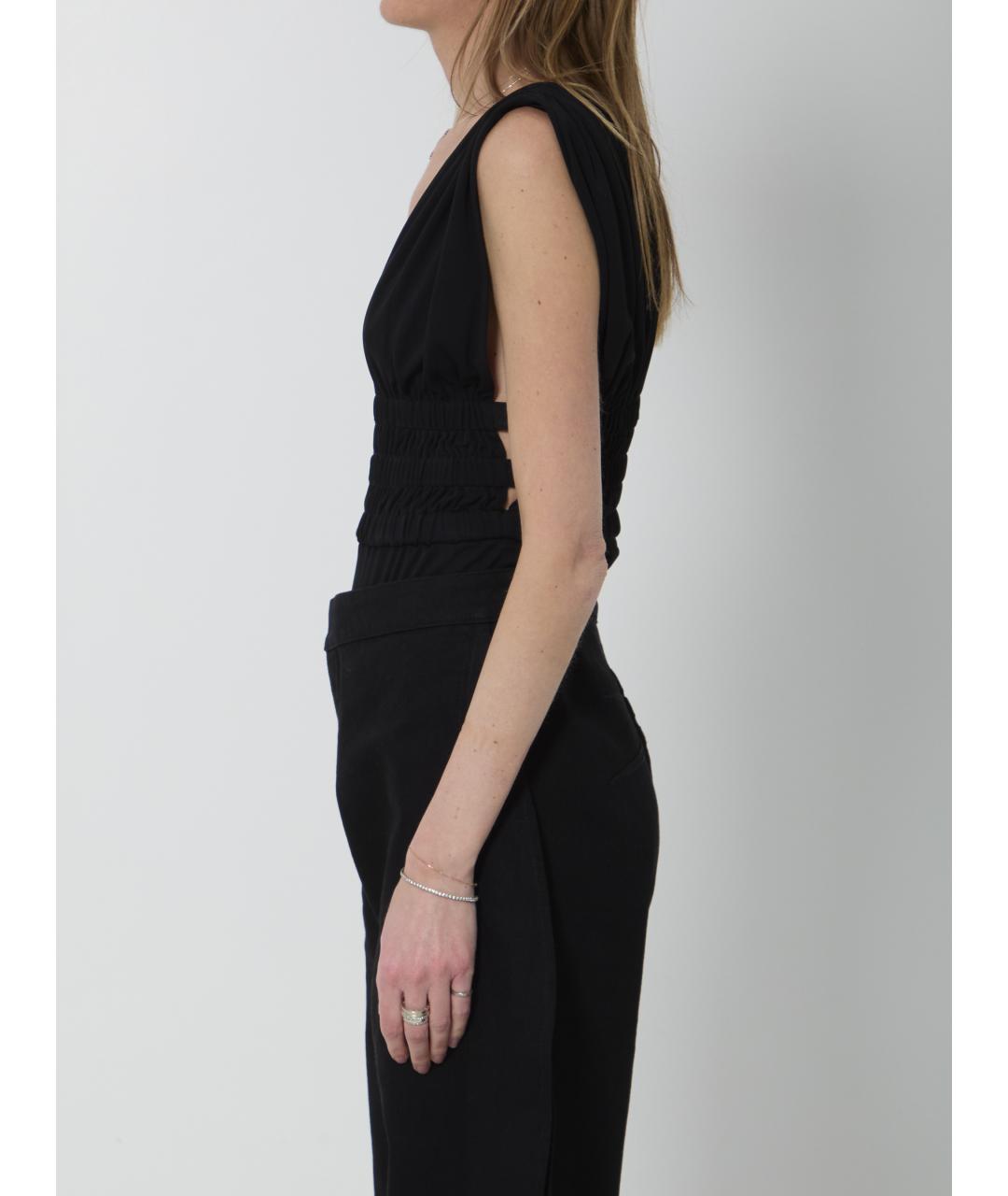 ALAIA Черное вискозное боди, фото 3
