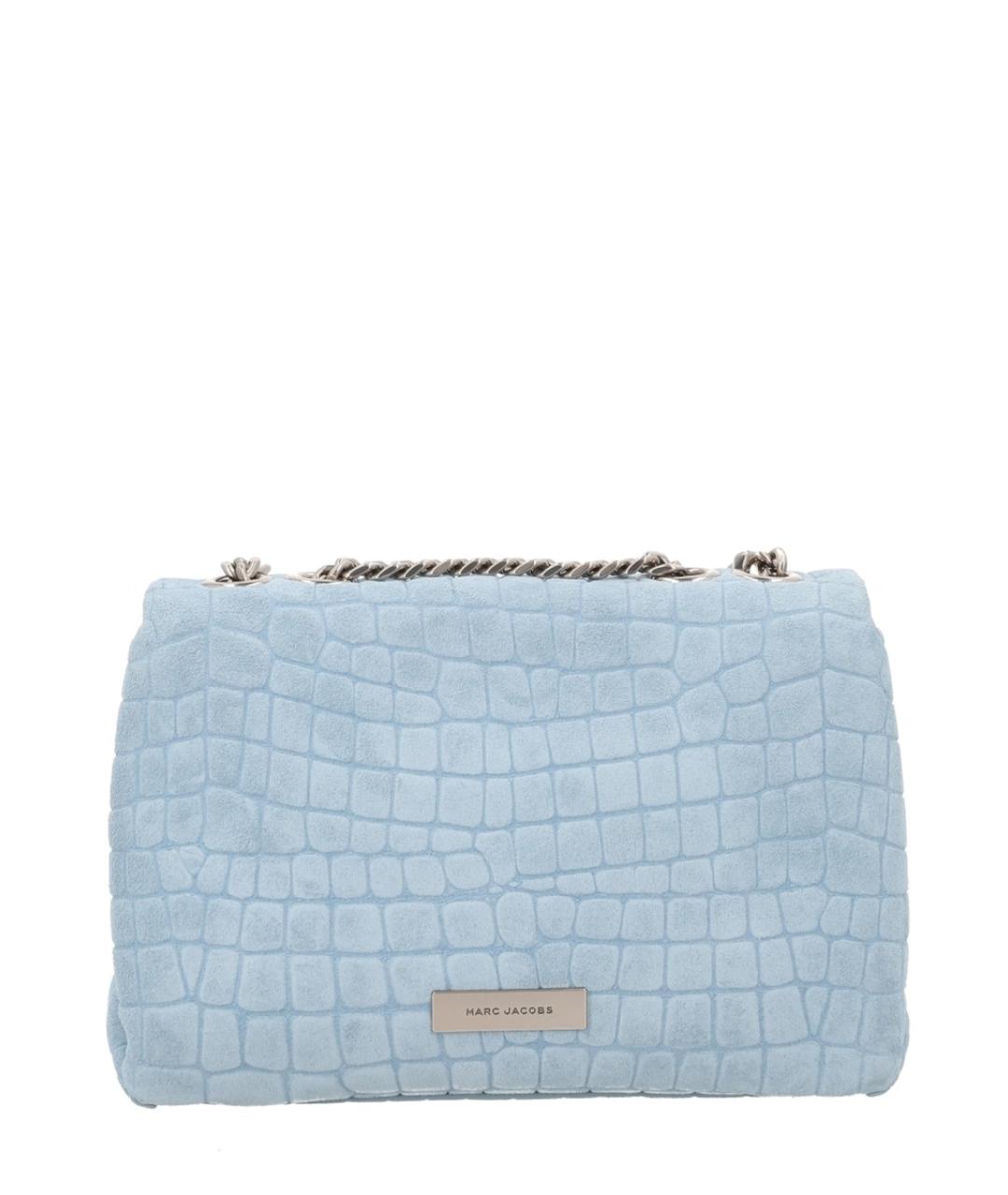 MARC JACOBS Синяя кожаная сумка через плечо, фото 3