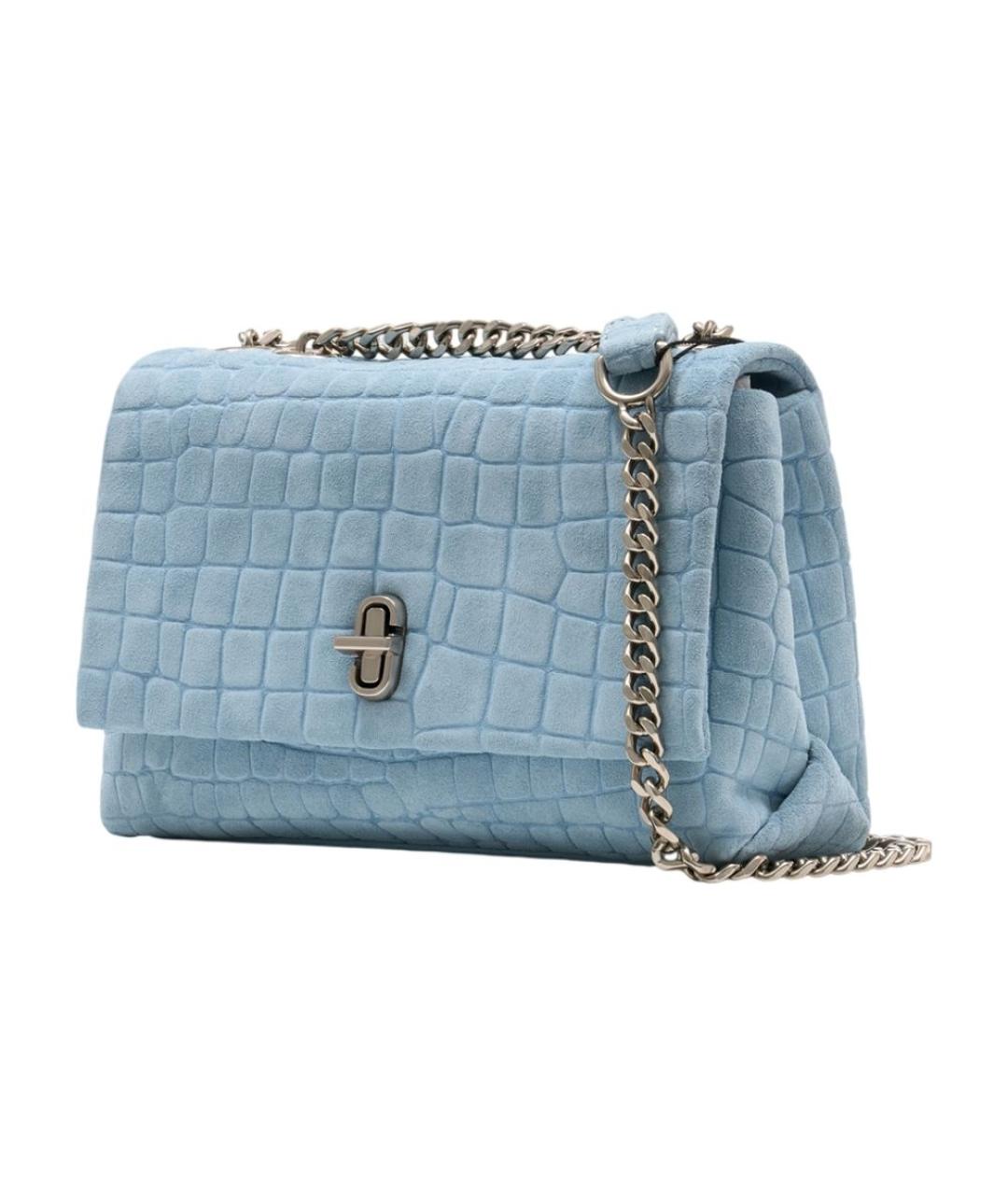 MARC JACOBS Синяя кожаная сумка через плечо, фото 2