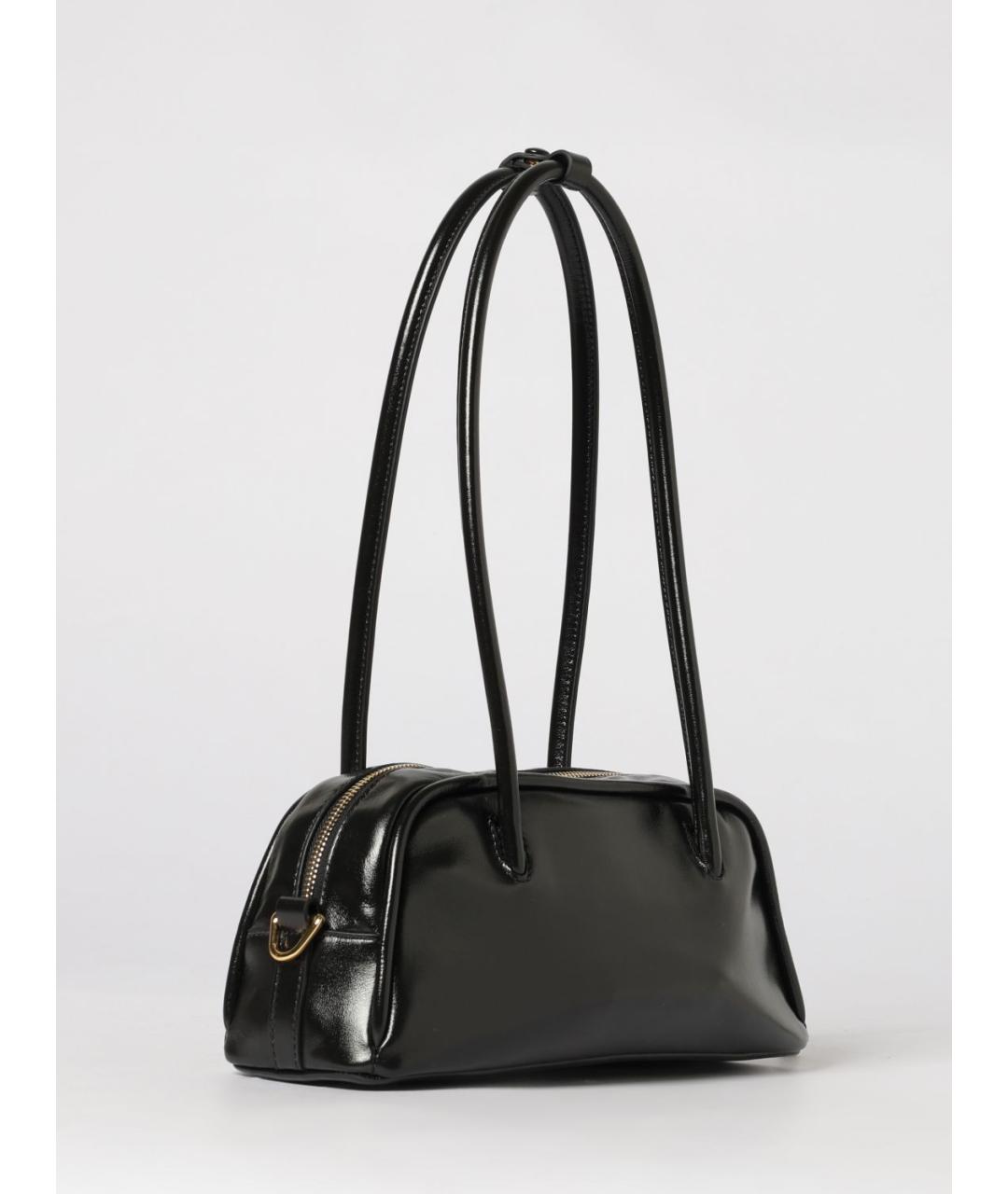 COCCINELLE Черная кожаная сумка через плечо, фото 2