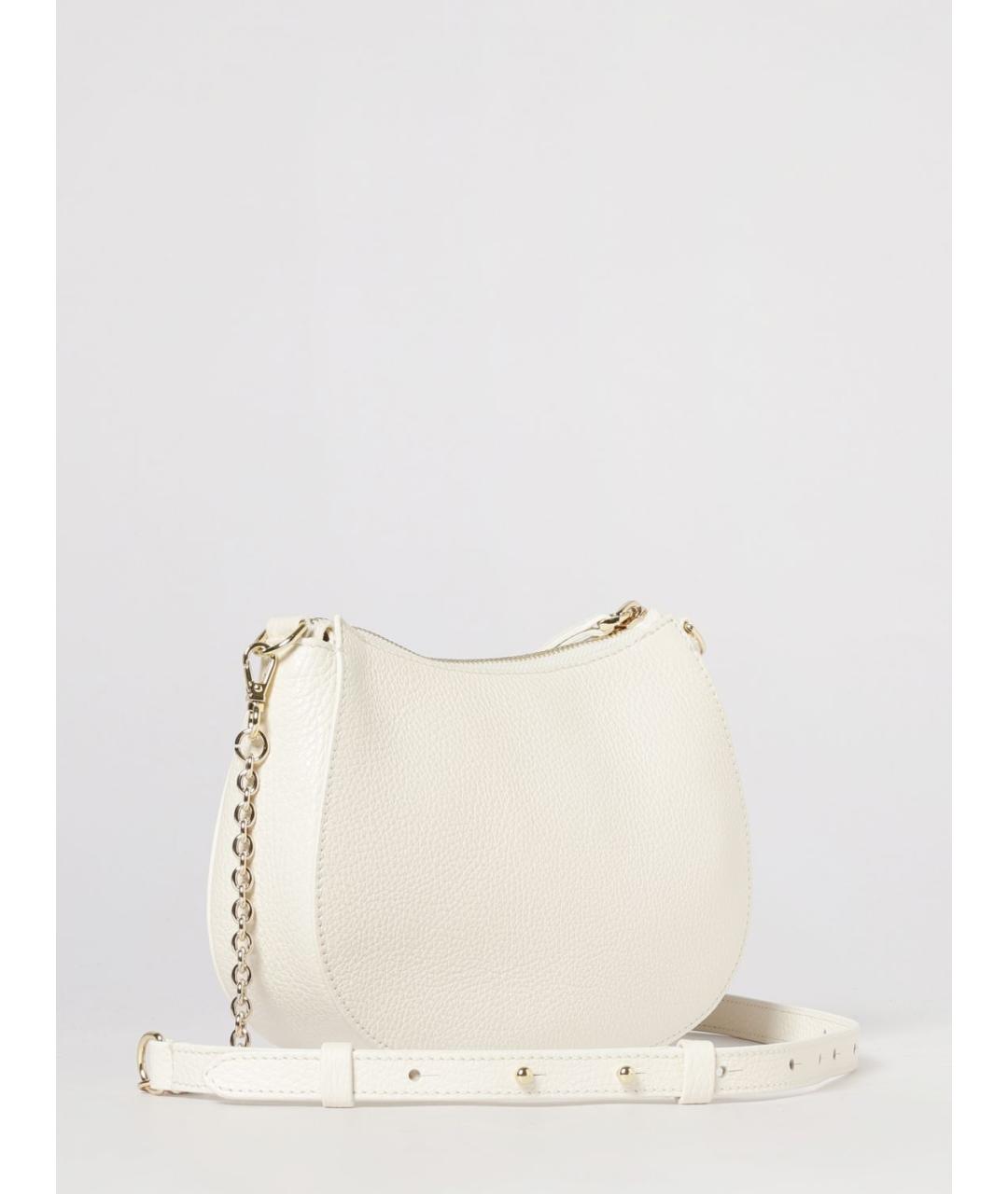 COCCINELLE Белая кожаная сумка через плечо, фото 2