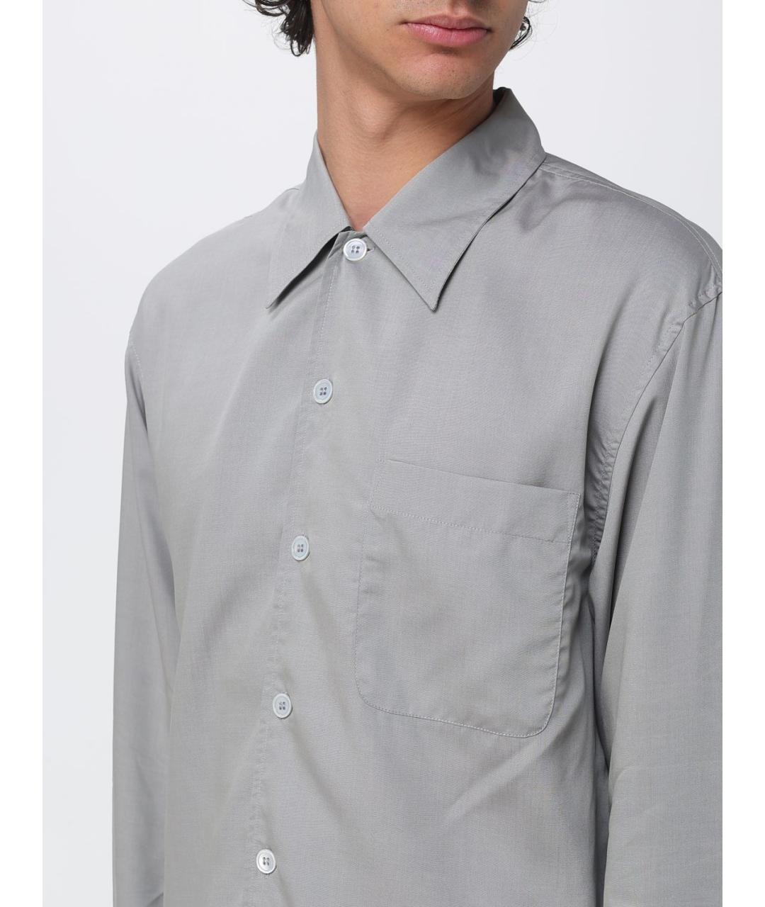 OUR LEGACY Серая кэжуал рубашка, фото 3