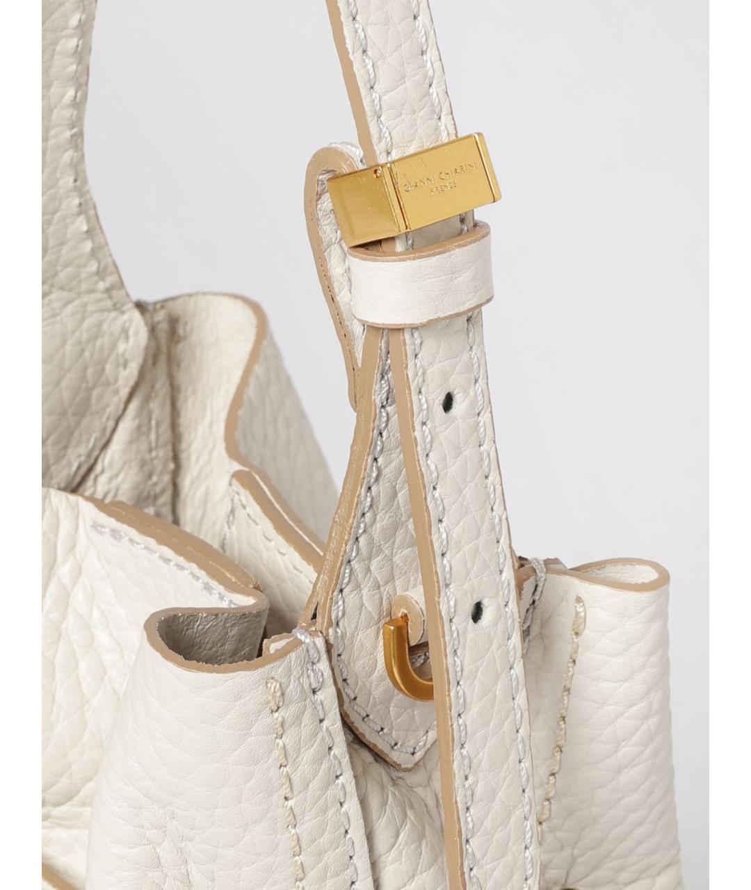 Gianni Chiarini Бежевая сумка через плечо, фото 3