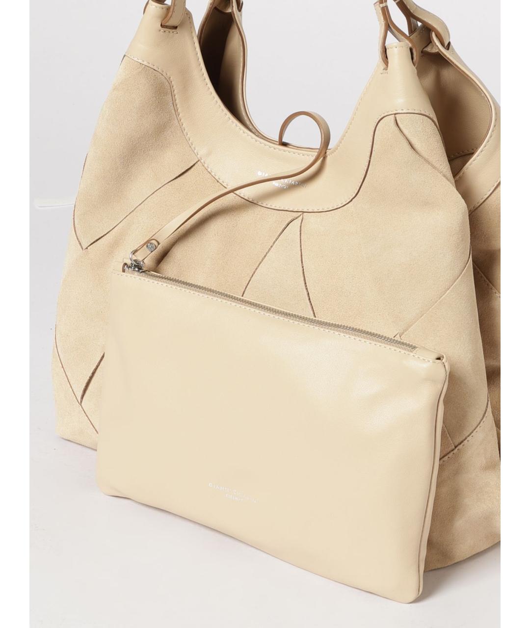 Gianni Chiarini Бежевая сумка через плечо, фото 3