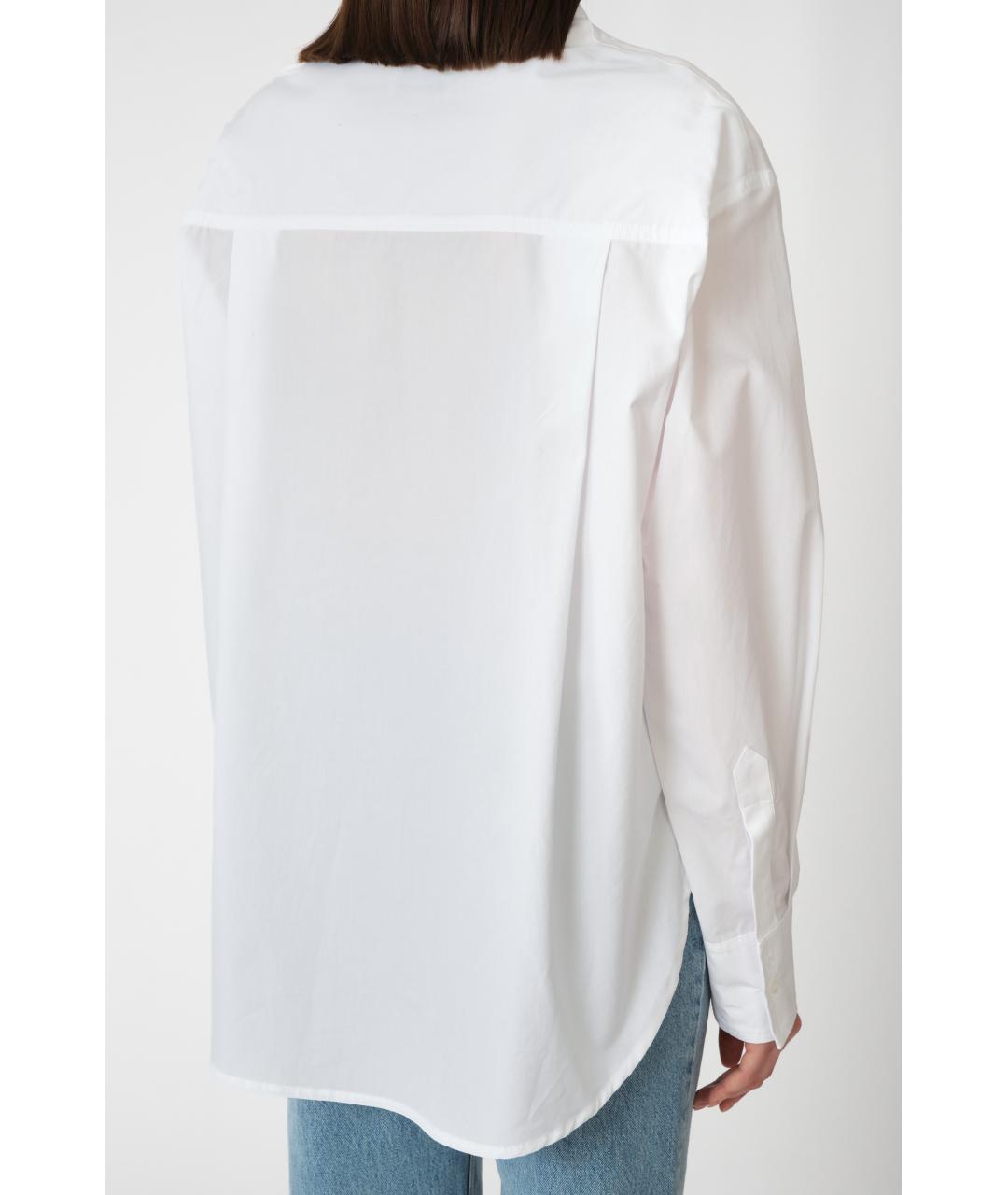 LOULOU STUDIO Белая хлопковая рубашка, фото 6