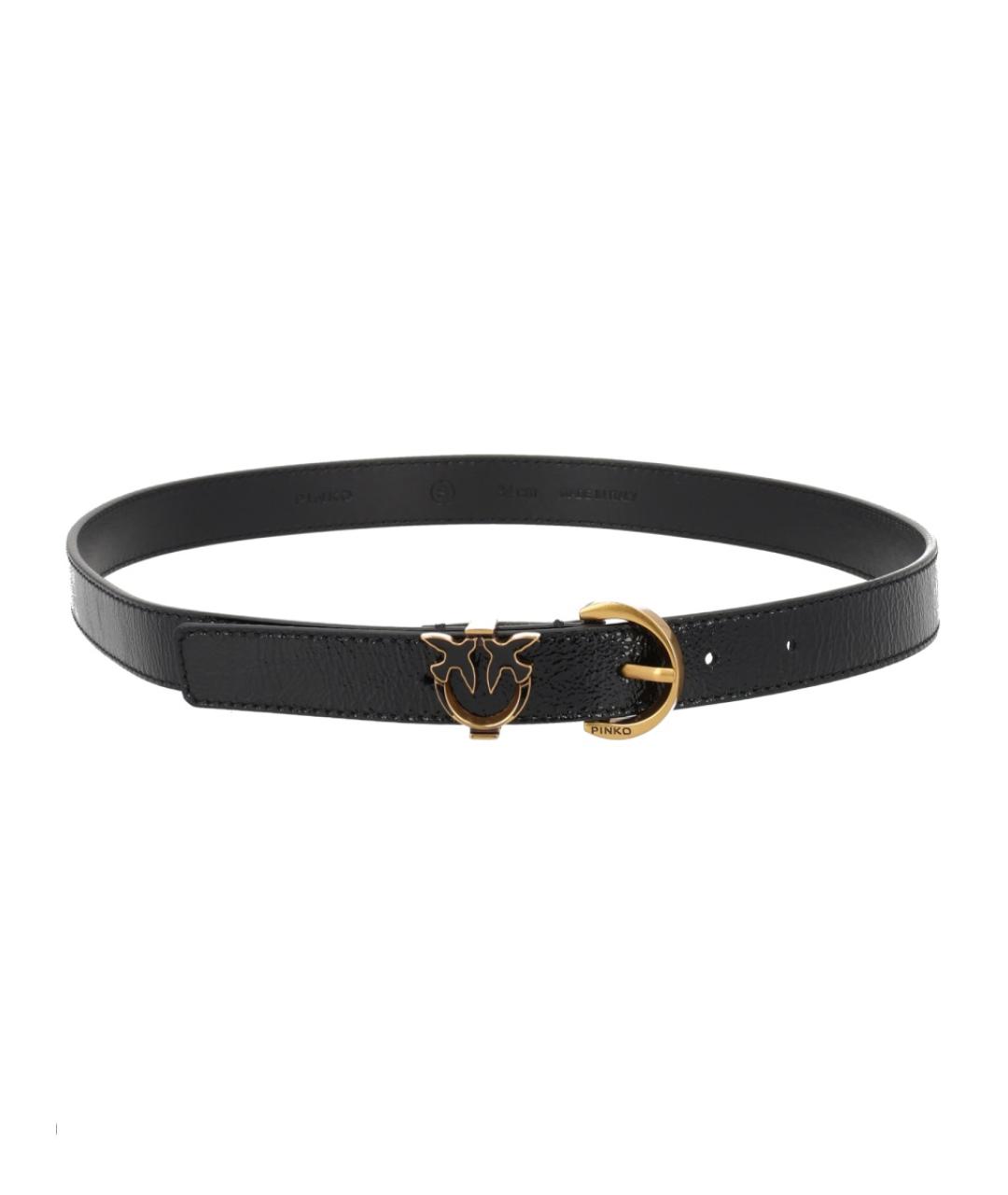PINKO Черный ремень, фото 1