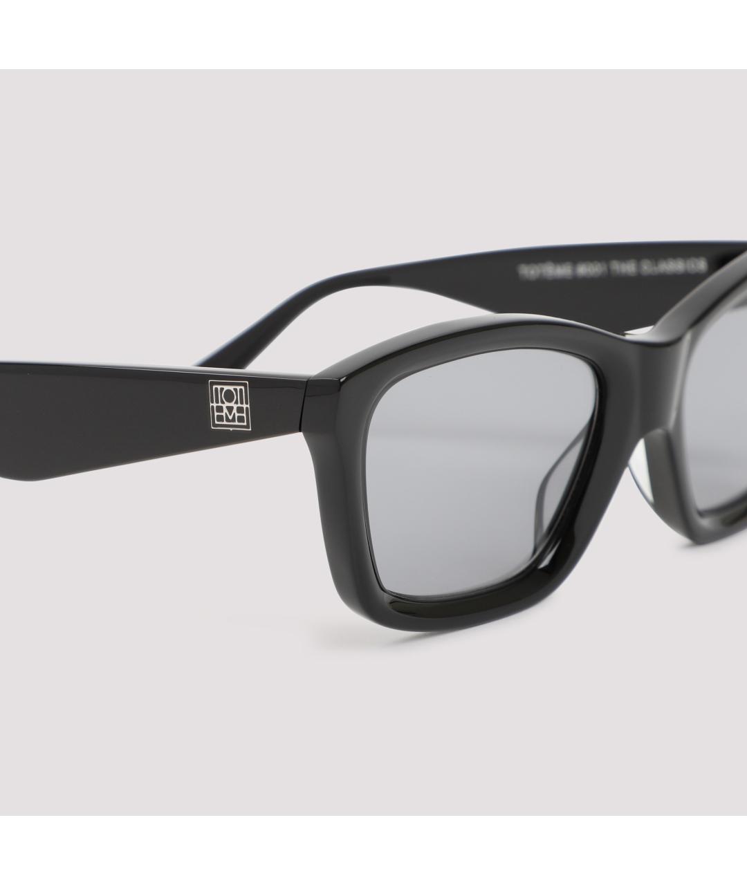 TOTEME Черные солнцезащитные очки, фото 4