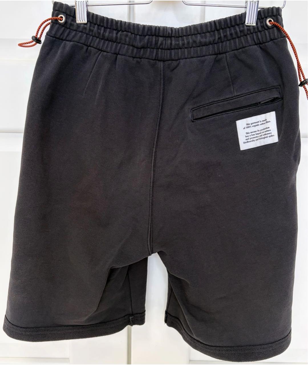 HERON PRESTON Черные хлопковые шорты, фото 2