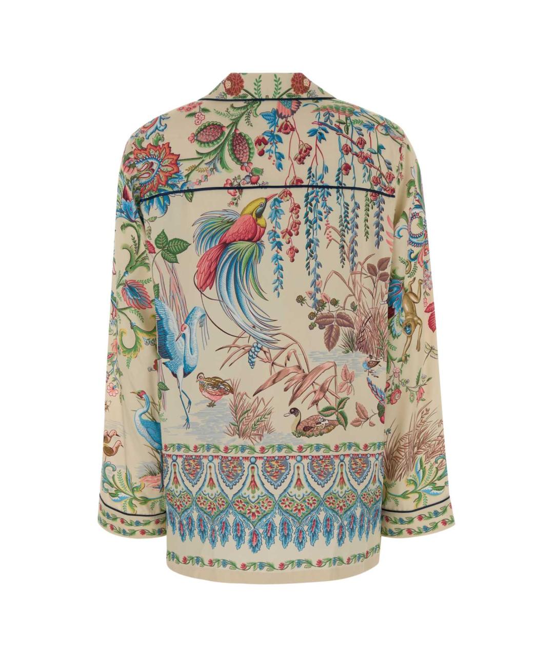 ETRO Мульти полиэстеровая рубашка, фото 2