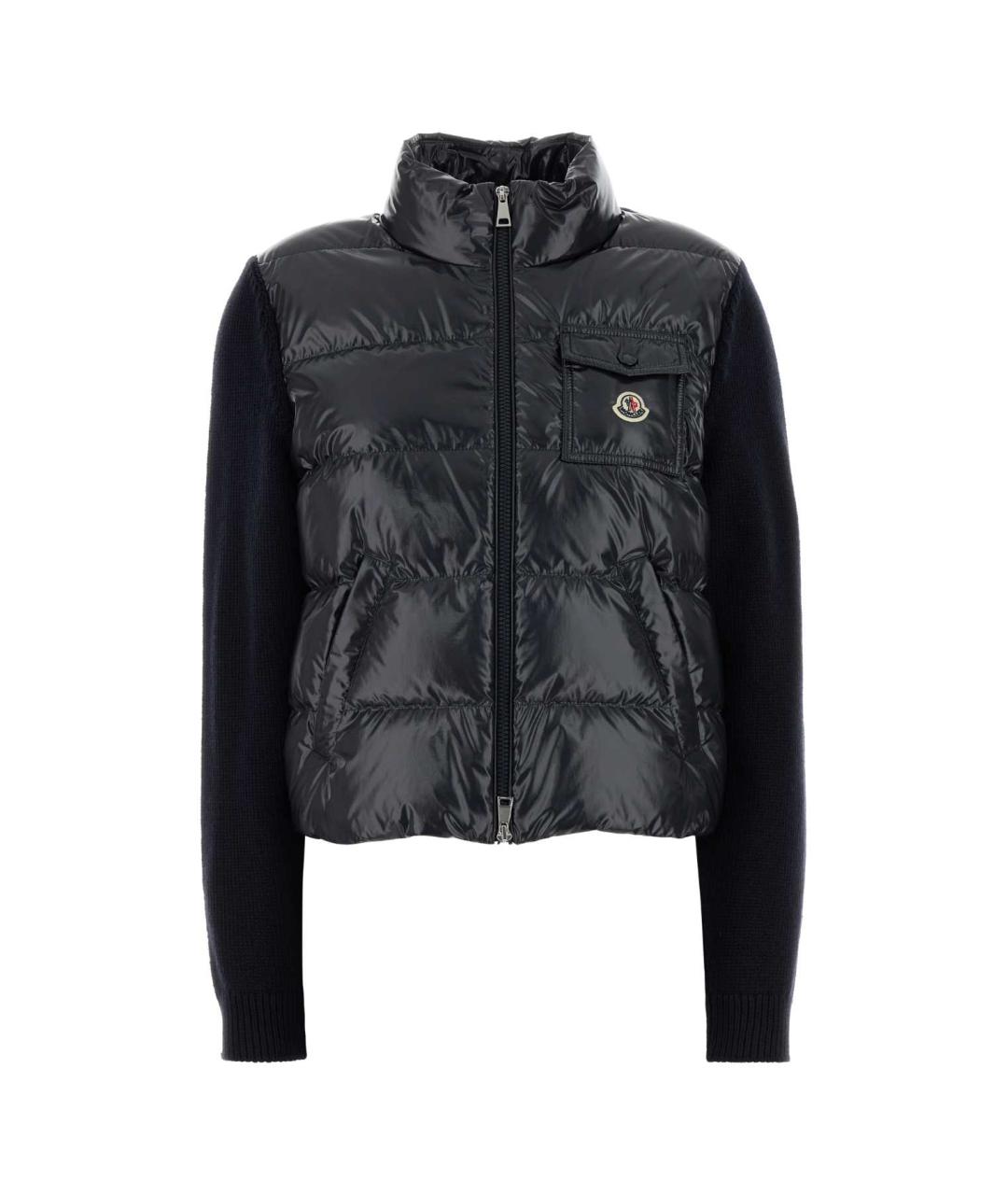 MONCLER Темно-синяя куртка, фото 1