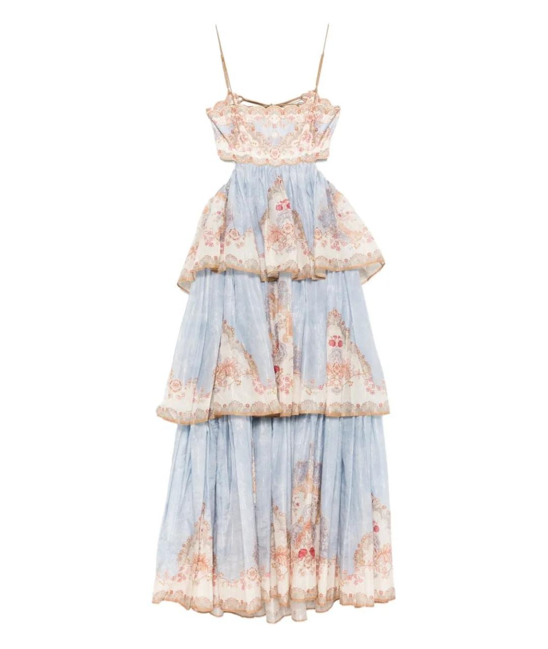 ZIMMERMANN Синее повседневное платье, фото 1