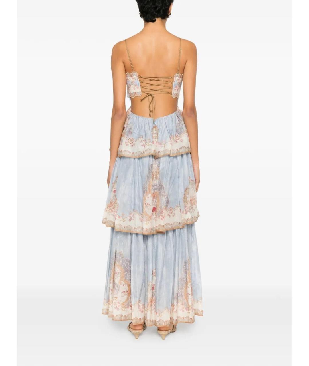 ZIMMERMANN Синее повседневное платье, фото 3