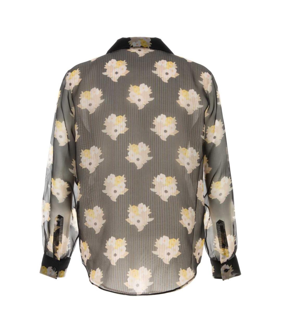 FENDI Мульти шелковая кэжуал рубашка, фото 2