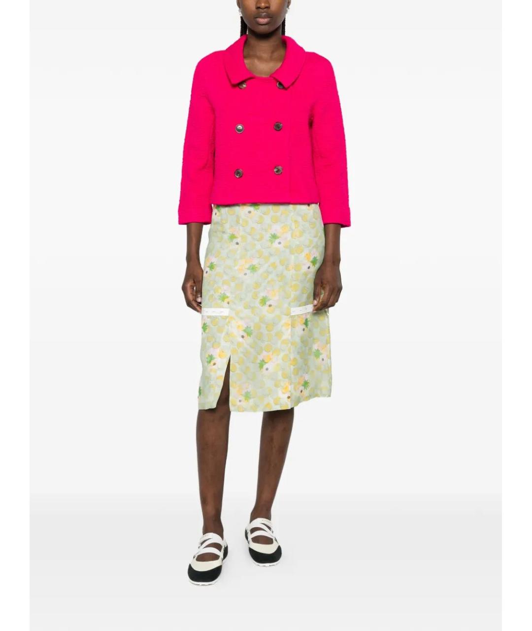 DRIES VAN NOTEN Розовая полиуретановая куртка, фото 4