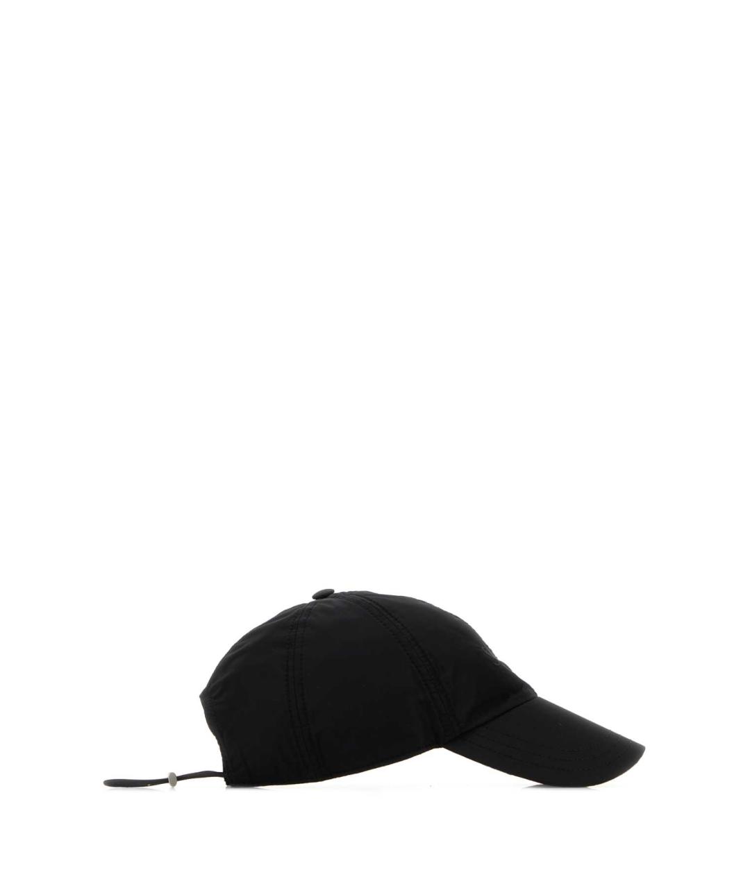 SAINT LAURENT Черная синтетическая кепка, фото 2