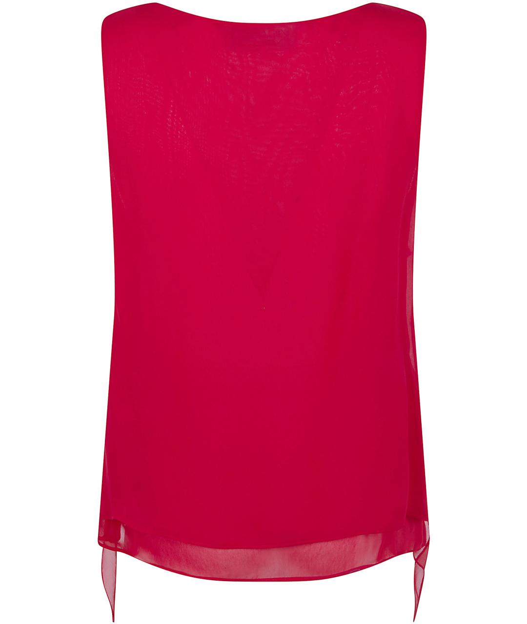 BLUGIRL Красная вискозная блузы, фото 2