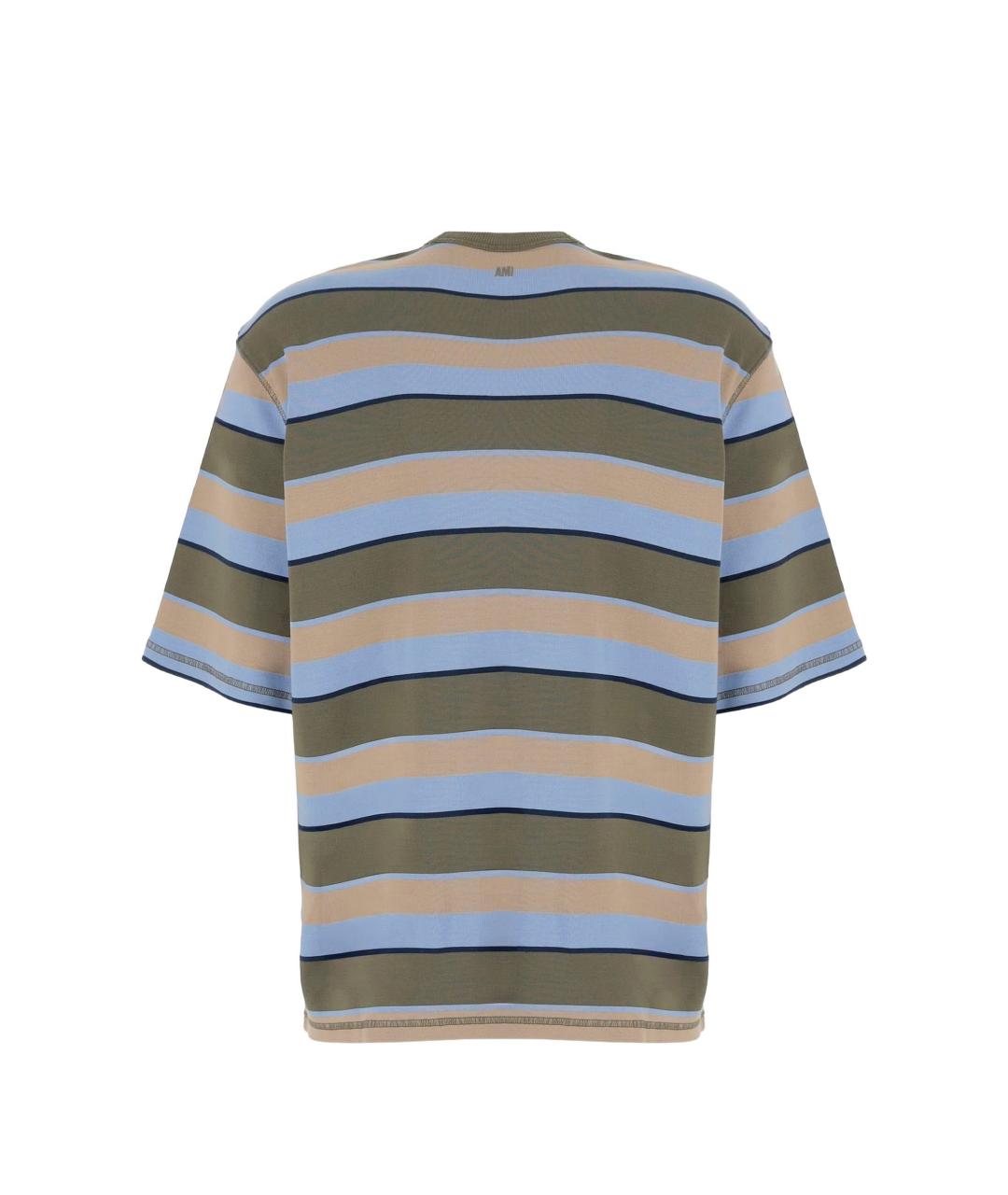 Ami Paris Мульти хлопковая футболка, фото 2