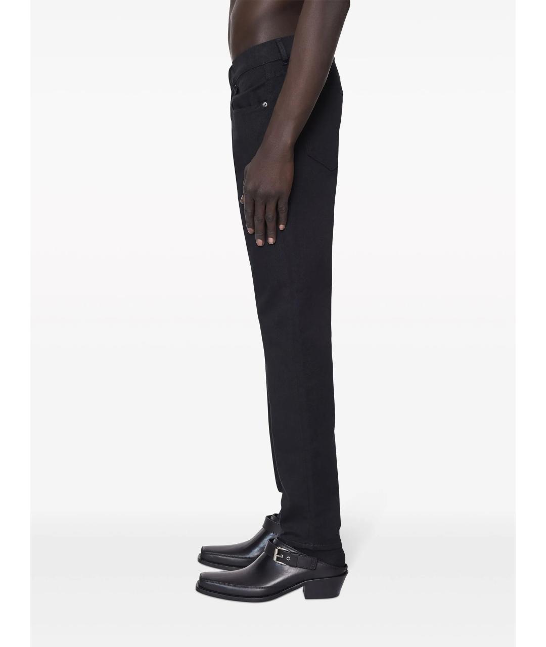 DIESEL Черные хлопковые повседневные брюки, фото 4