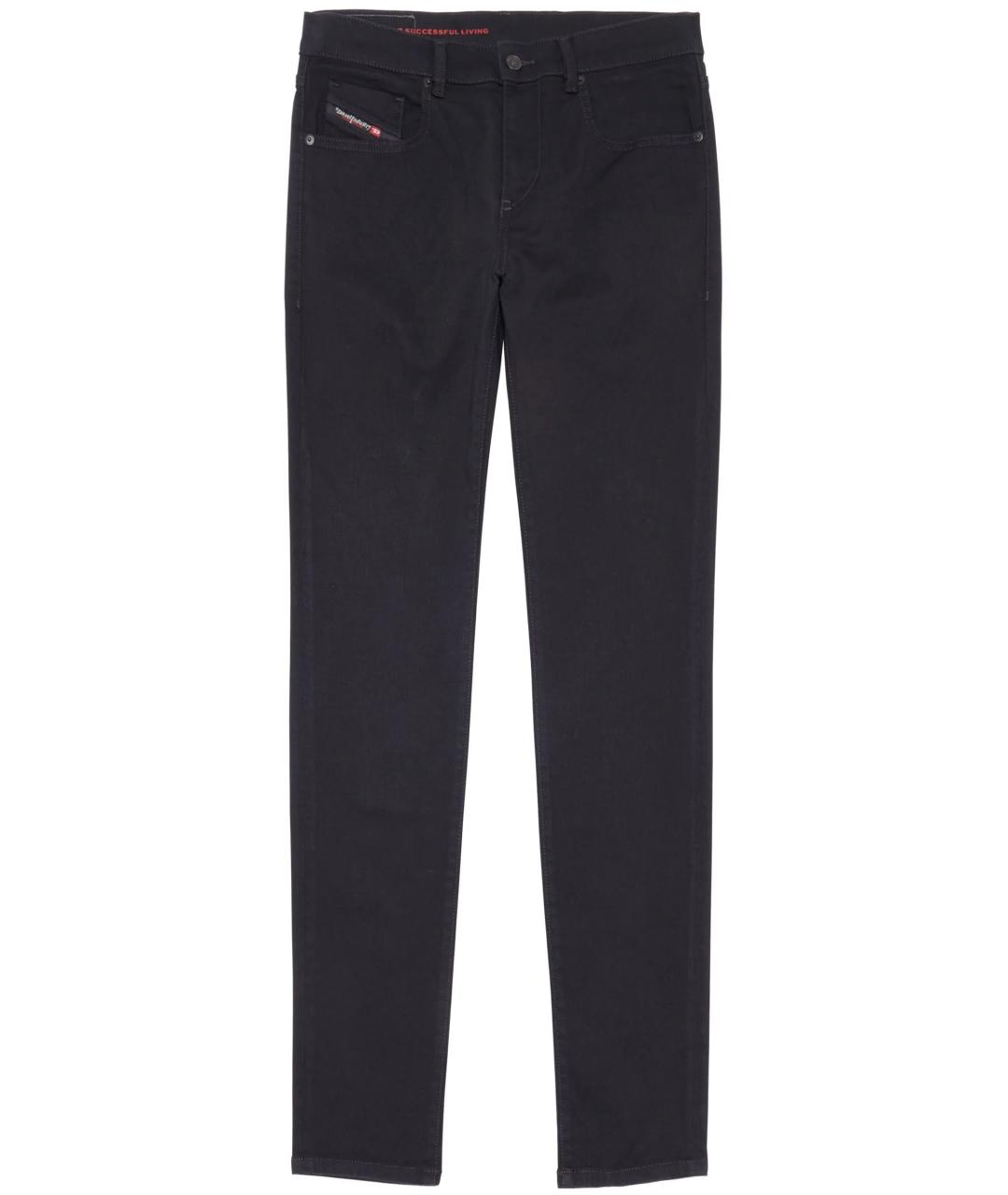 DIESEL Черные хлопковые повседневные брюки, фото 1