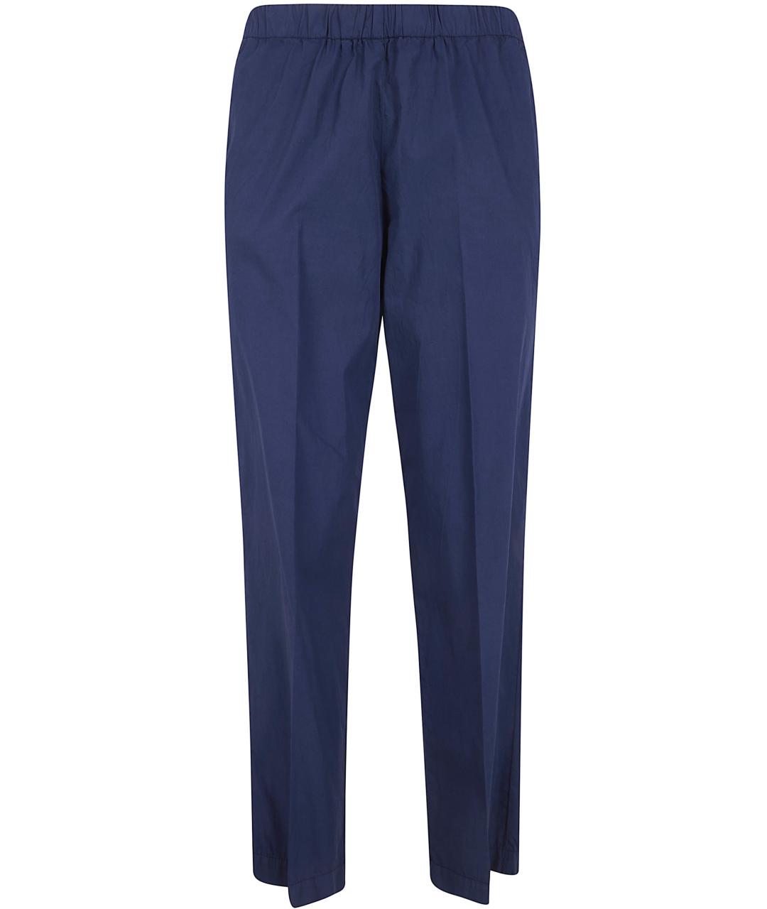 KILTIE Синие хлопковые прямые брюки, фото 1