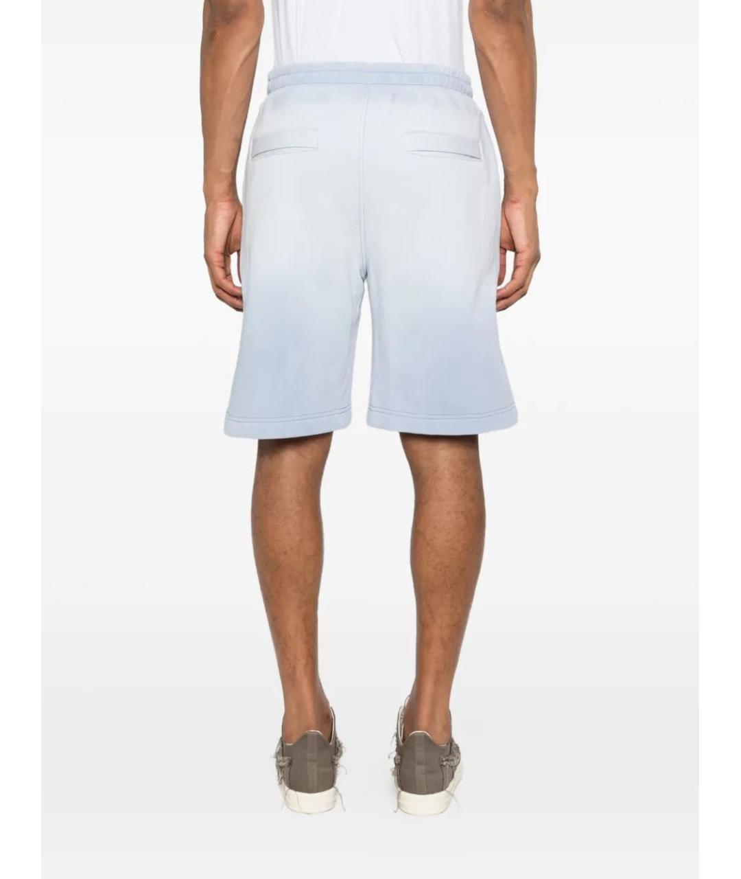 DIESEL Синие хлопковые шорты, фото 3