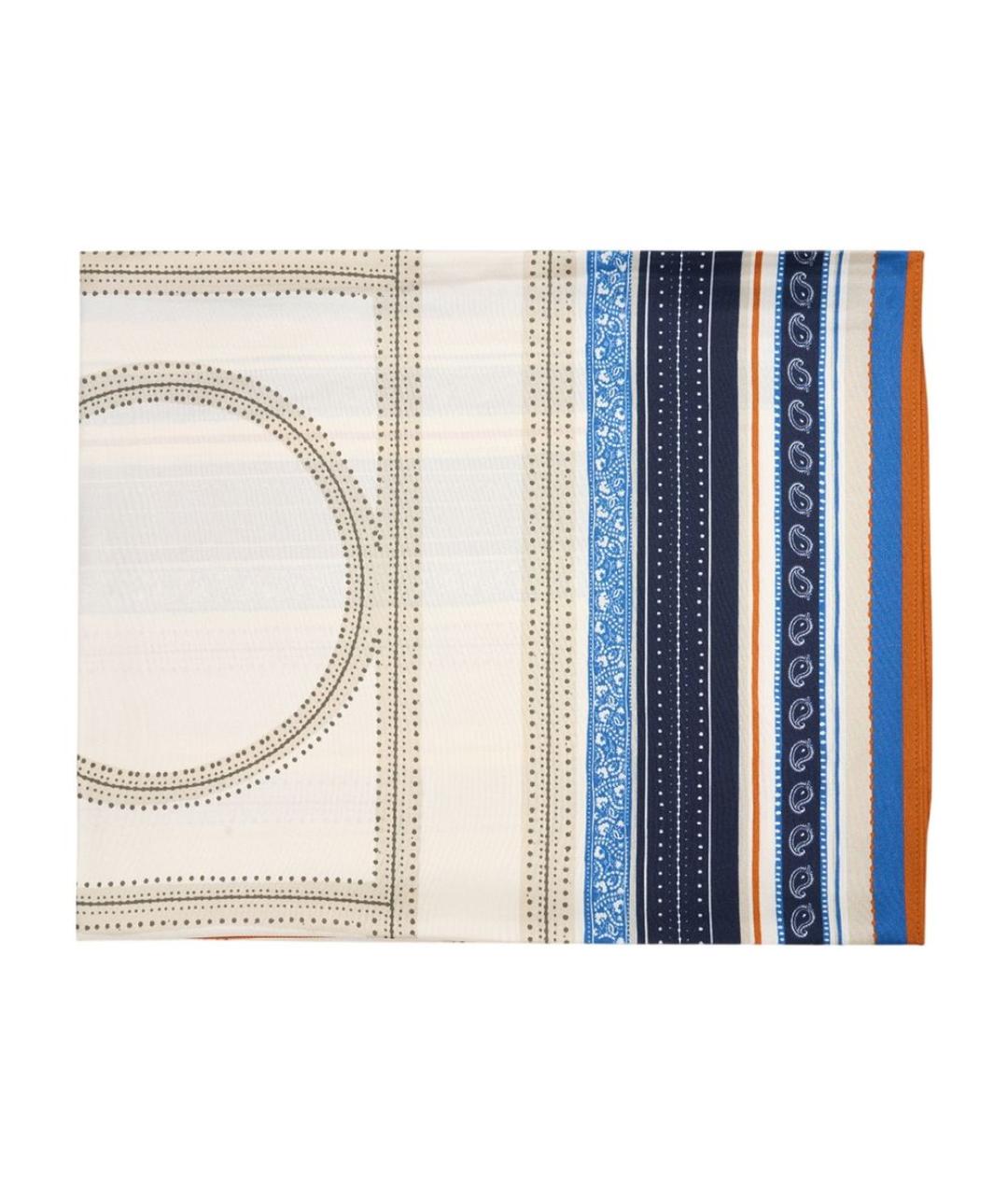 TOTEME Синий шелковый платок, фото 2