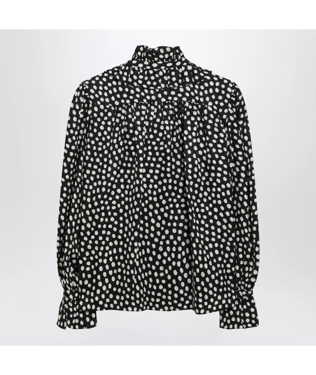 CHLOE Черная шелковая рубашка, фото 2