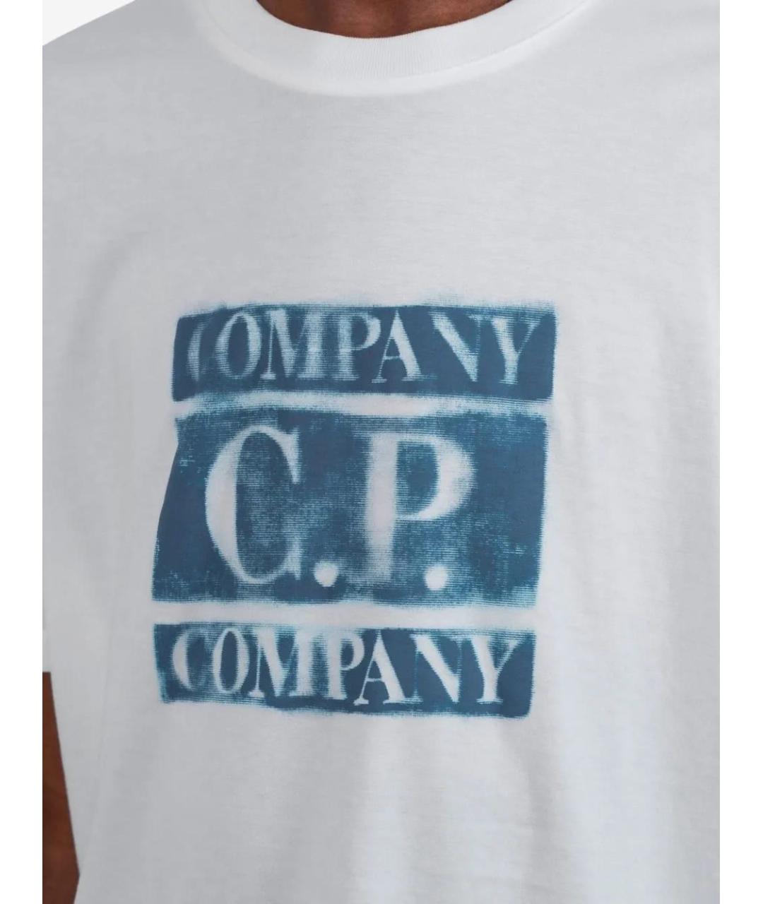 CP COMPANY Белая футболка, фото 5
