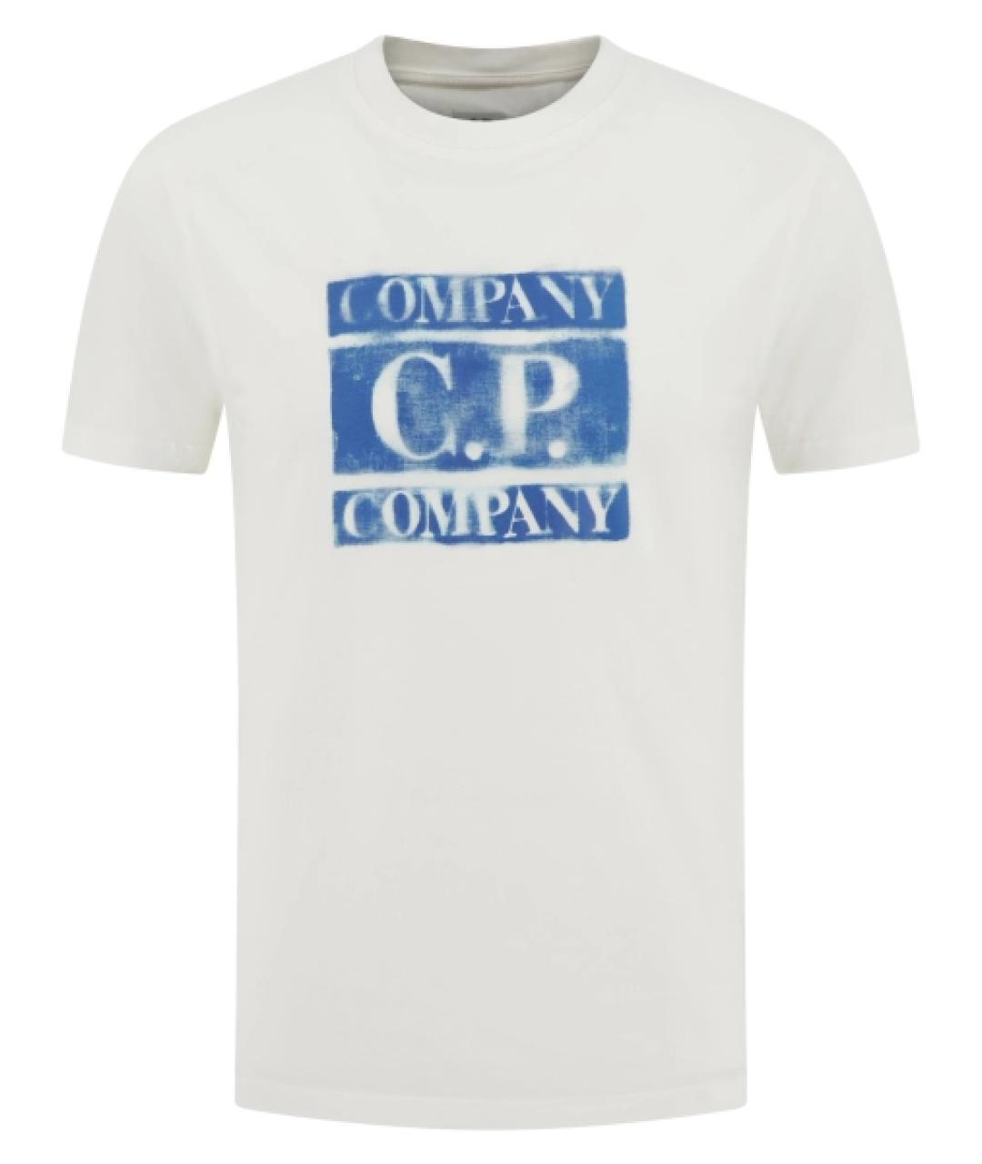 CP COMPANY Белая футболка, фото 1