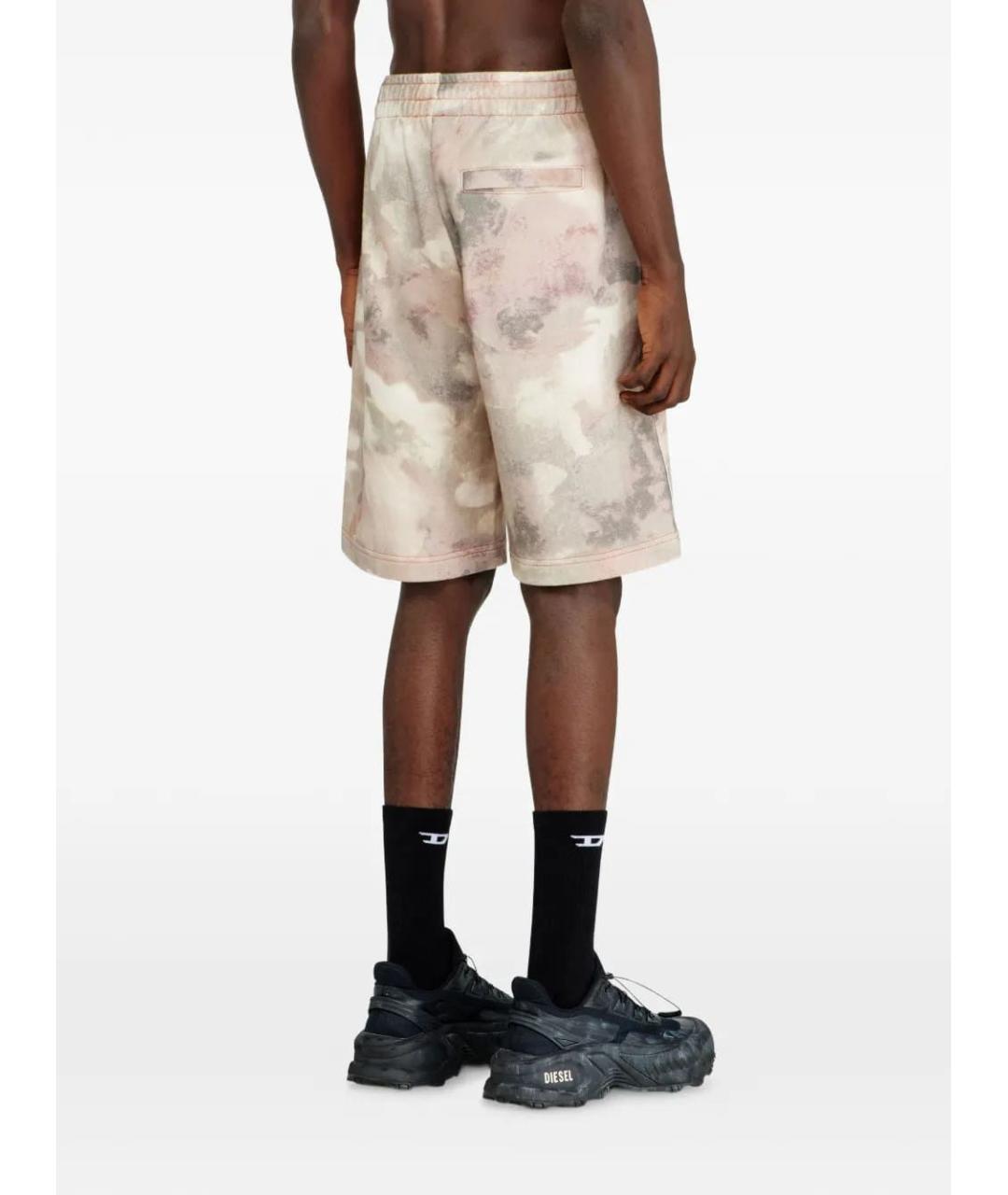 DIESEL Бежевые хлопковые шорты, фото 3