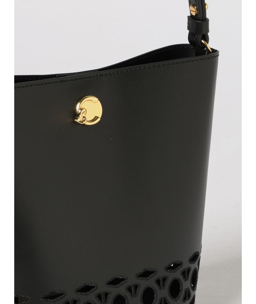 COCCINELLE Черная кожаная сумка через плечо, фото 3