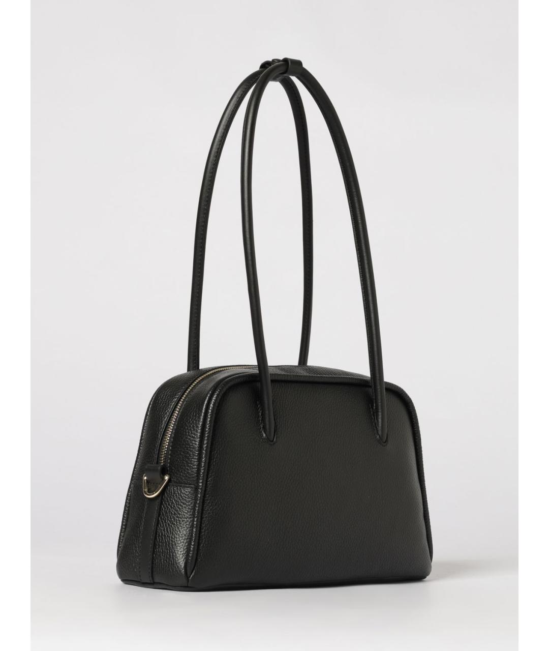 COCCINELLE Черная кожаная сумка через плечо, фото 2
