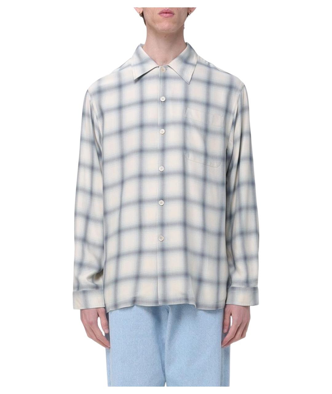 OUR LEGACY Бежевая кэжуал рубашка, фото 1