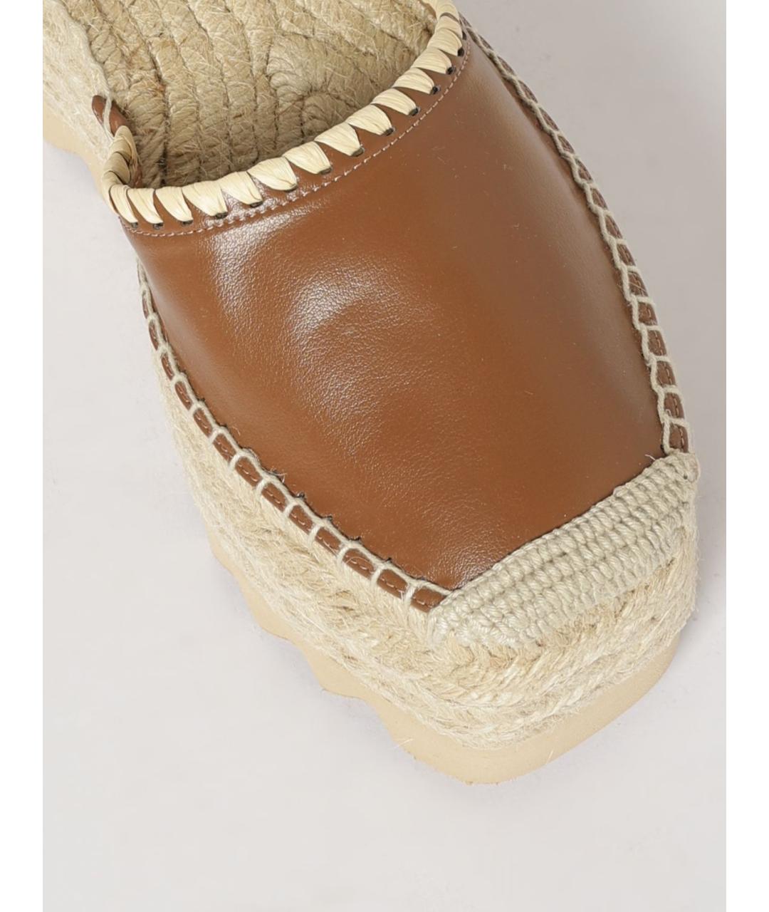 STELLA MCCARTNEY Коричневые босоножки, фото 4