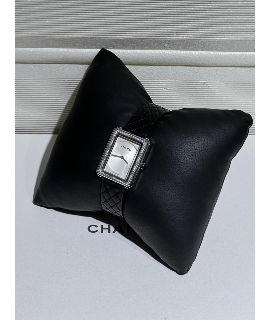 CHANEL Белые металлические часы, фото 2