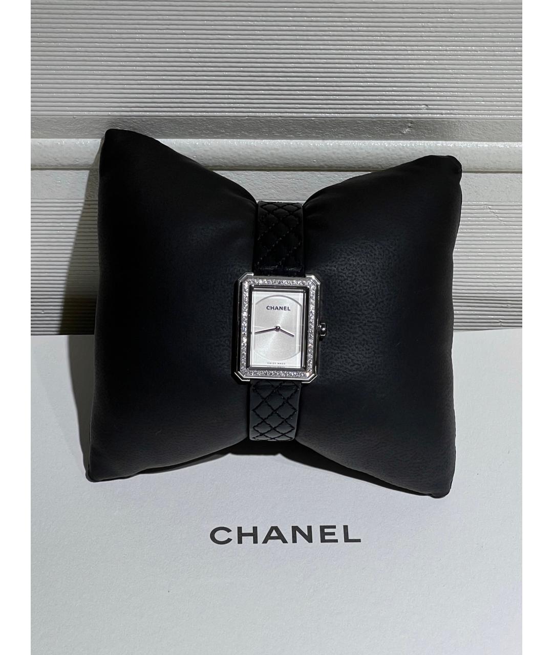 CHANEL Белые металлические часы, фото 5