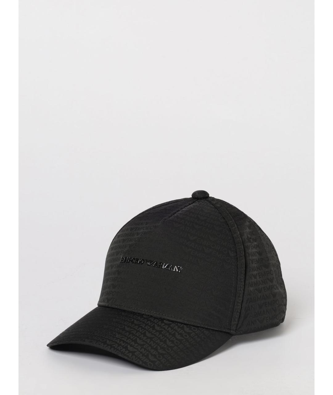 EMPORIO ARMANI Черная кепка/бейсболка, фото 4