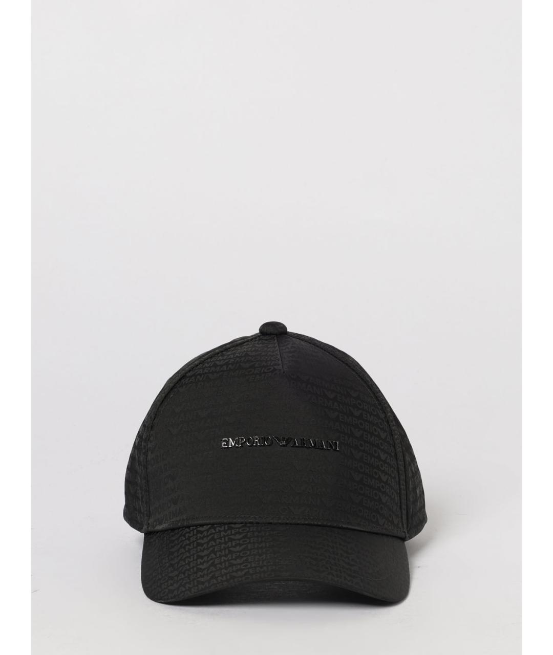 EMPORIO ARMANI Черная кепка/бейсболка, фото 2