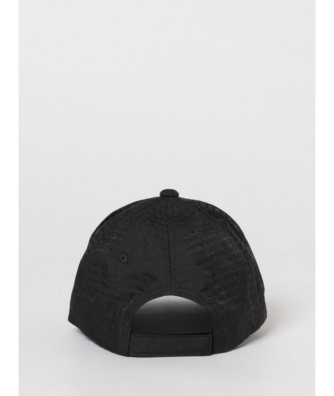 EMPORIO ARMANI Черная кепка/бейсболка, фото 3