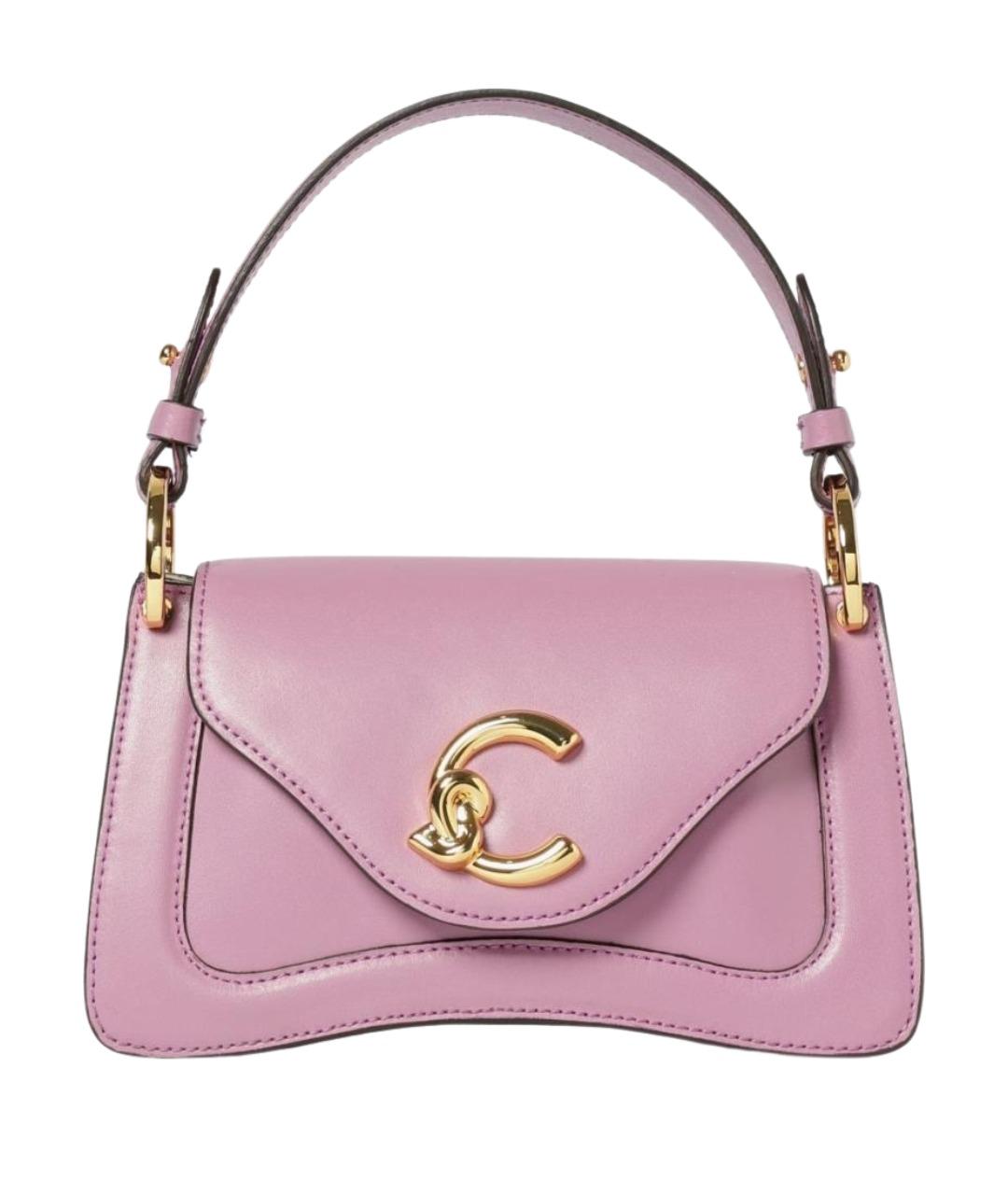 COCCINELLE Фиолетовая кожаная сумка через плечо, фото 1