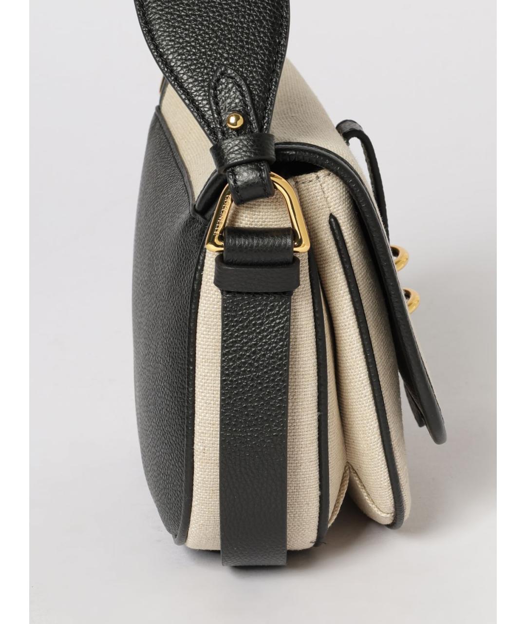 COCCINELLE Белая кожаная сумка через плечо, фото 3