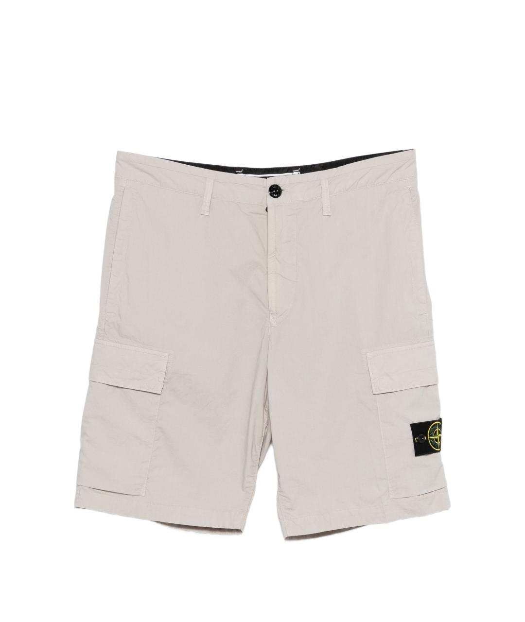 STONE ISLAND Хлопковые шорты, фото 1
