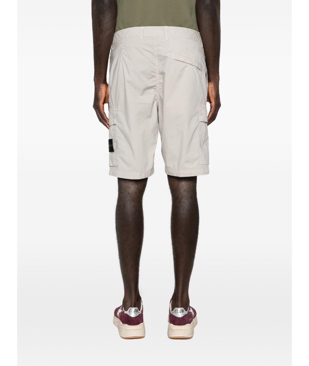STONE ISLAND Хлопковые шорты, фото 2