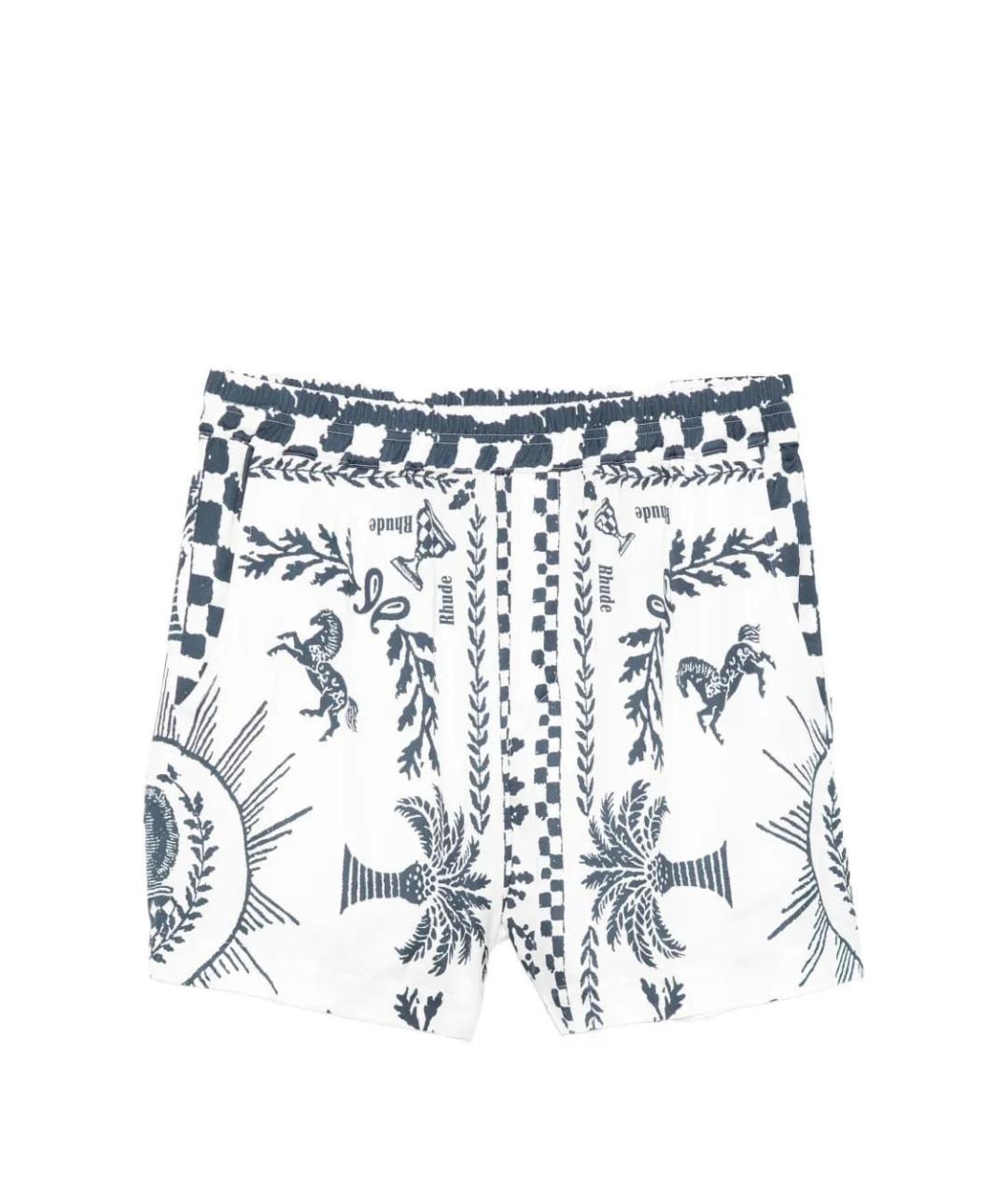 RHUDE Синие шорты, фото 1