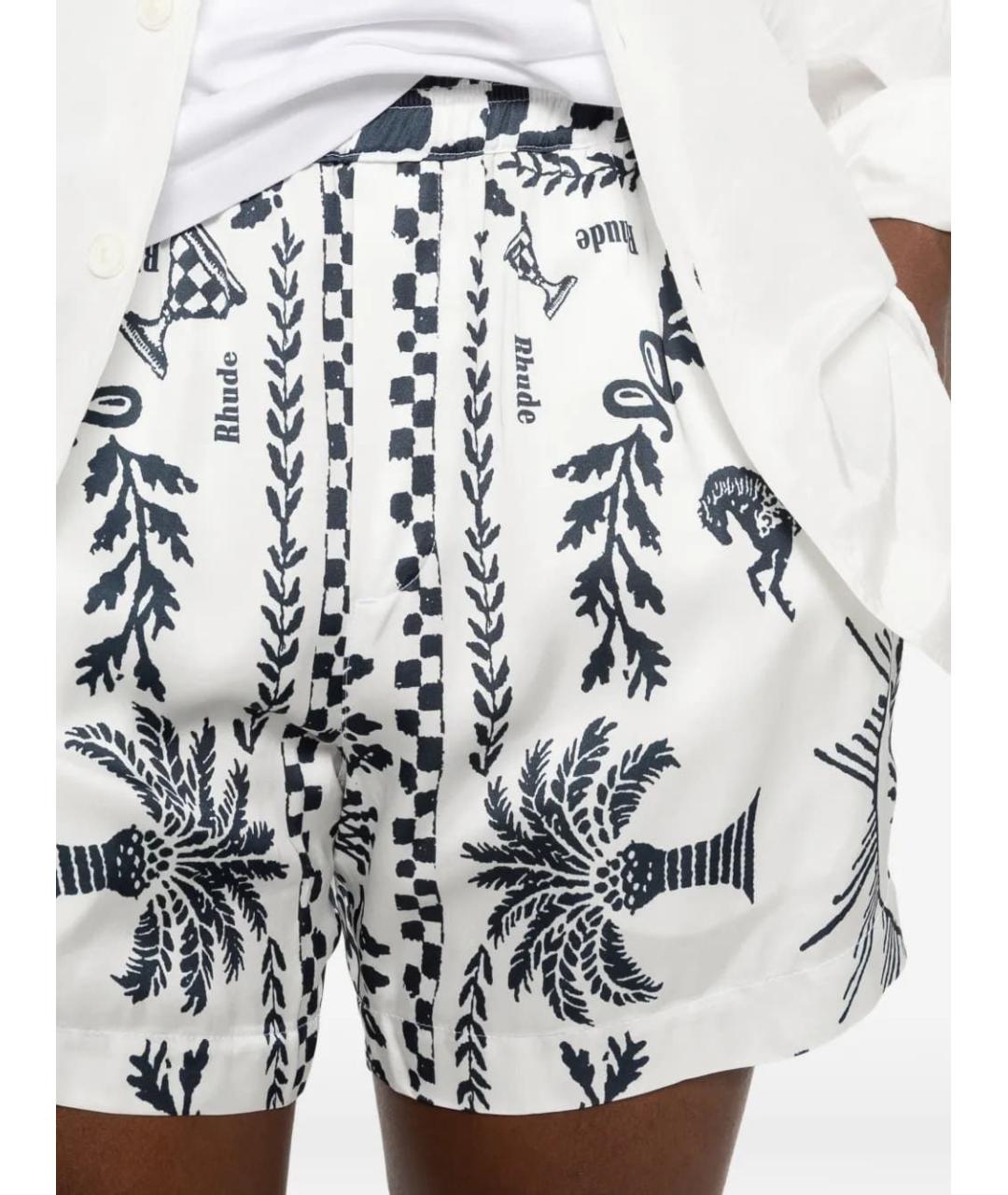 RHUDE Синие шорты, фото 4