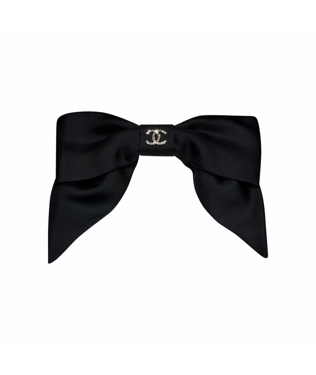 CHANEL Черная заколка, фото 1