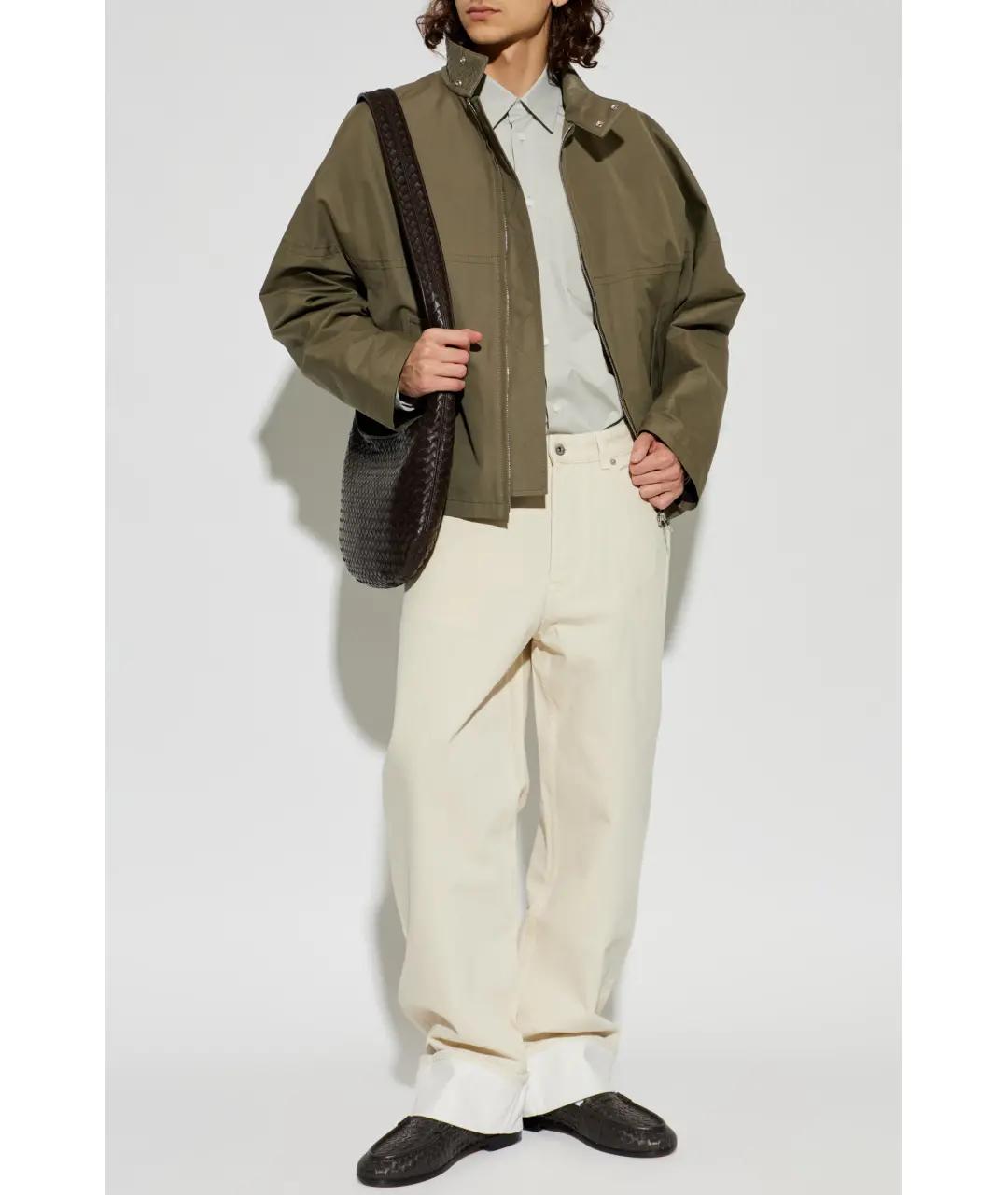 BOTTEGA VENETA Хаки хлопковая куртка, фото 2
