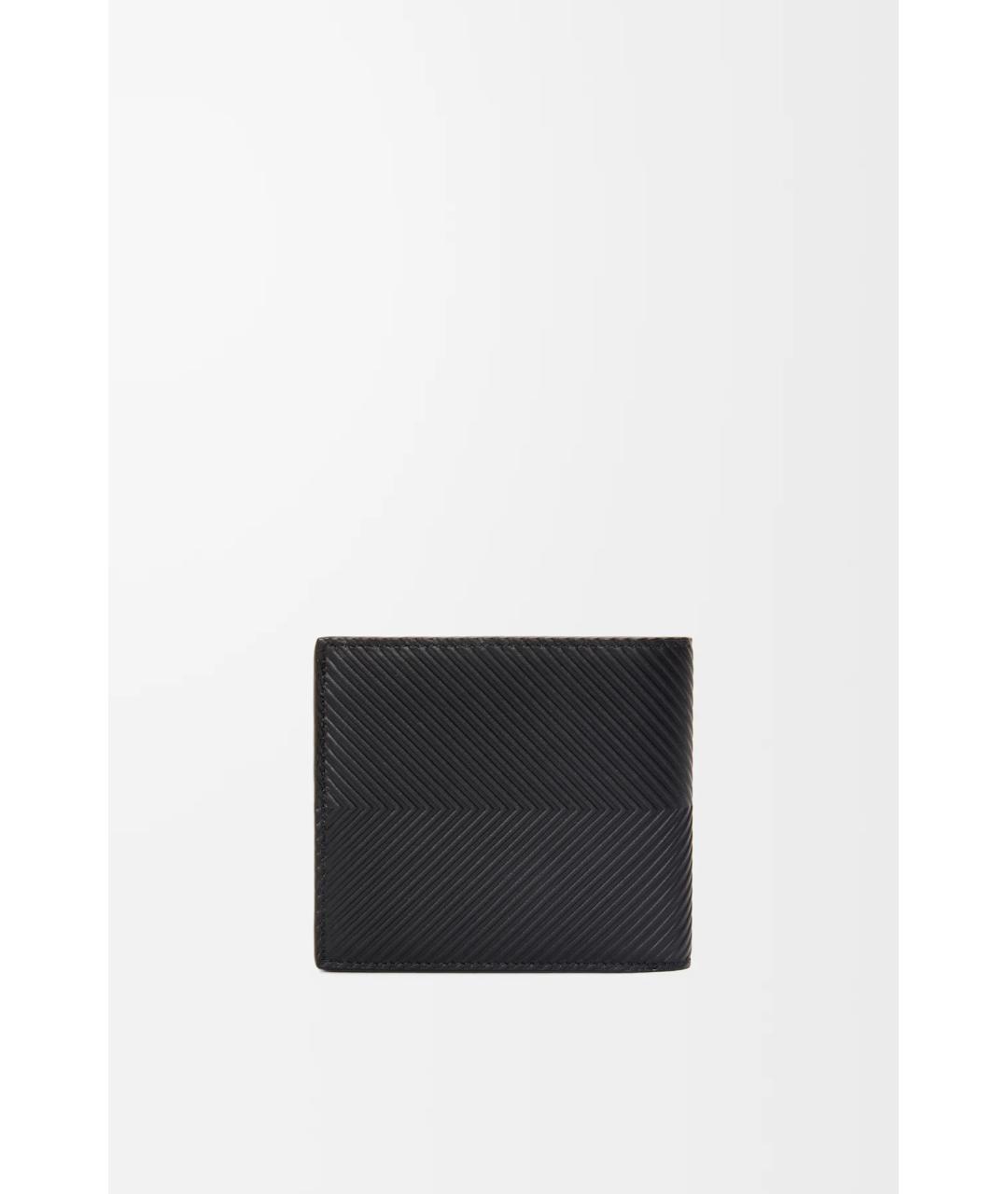 LOEWE Черный кожаный кошелек, фото 4